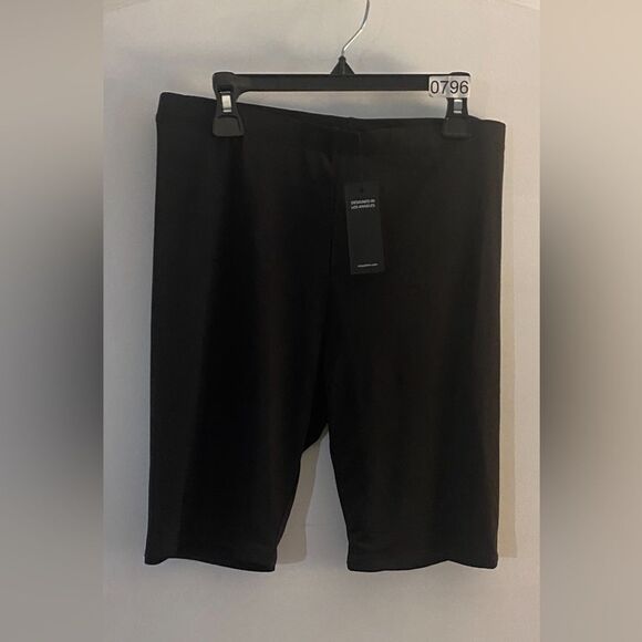 NWT Afrm Black bike shorts Sz Small - Picture 2 of 6
